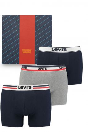 Le pack boxer LEVI'S® BRIEF Navy Iconic (X3)
