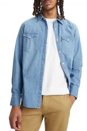 Chemise en jean LEVI'S® BARSTOW WESTERN Noche