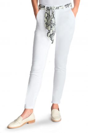 Pantalon Chino LE TEMPS DES CERISES DYLI  White