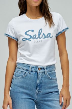 Tee Shirt SALSA BRANDING Jeans