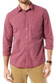 Chemise DOCKERS LAUNDERED Oxblood Red