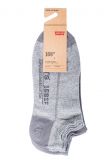 Socks LEVIS® 168SF LOW RISE 2 PACK Middle grey melange