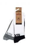 Chaussettes LEVIS® 168SF 2 PACK Black / White