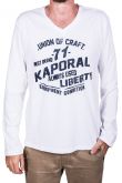 Tee-shirt KAPORAL MARK White