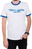Tee-shirt TEDDY SMITH TICLASS 3 Blanc/ Caribbean Blue