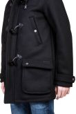 Dufflecoat SCHOTT WARREN Noir