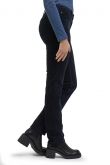 Pantalon LEE MARION STRAIGHT VELOURS Black