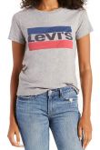 Tee-shirt LEVIS PERFECT GRAPHIC Sportswear logo smokestack heather