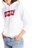 Sweat LEVIS GRAPHIC SPORT Batwing hoodie white
