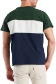 Tee-shirt LEVIS COLORBLOCK Green/Marshmallow/Peacoat