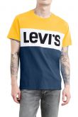Tee-shirt LEVIS COLORBLOCK Old gold