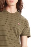 Tee-shirt LEVIS HOUSEMARK Stripe Olive