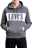 Sweat LEVIS PIECED HOODIE Forged Iron