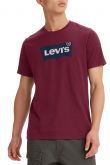 Tee Shirt LEVI'S® GRAPHIC CREWNECK Rouge