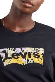 Tee Shirt LEVI'S® PERFECT Black Floral