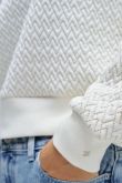 Sweat SALSA JACQUARD Ecru