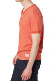 Tee-shirt TOM TAILOR MINI STRIPE Lux coral red