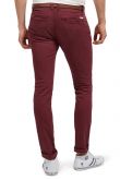 Chino TOM TAILOR SOLID Deep burgundy red