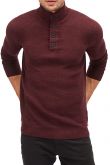 Pull TOM TAILOR TROYER Deep burgundy red