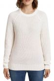 Pull TOM TAILOR TRICOT Off White