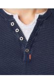 Pull TOM TAILOR WASHED Knitted navy