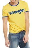 Tee-shirt WRANGLER KABEL TEE Daffodil yellow