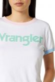Tee-shirt WRANGLER RINGER Real White