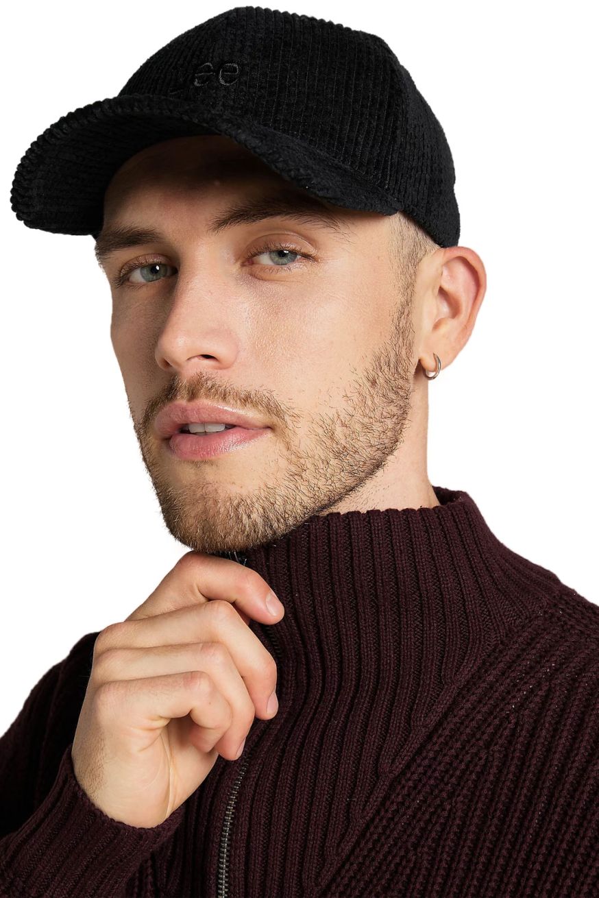 Casquette LEE VELOURS Noir IMAJEANS FR casquette-lee-velours-noir-imajeans-fr