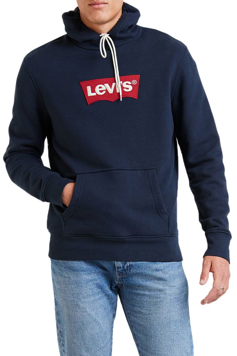 Sweat LEVIS MODERN HOODIE Sky captain 