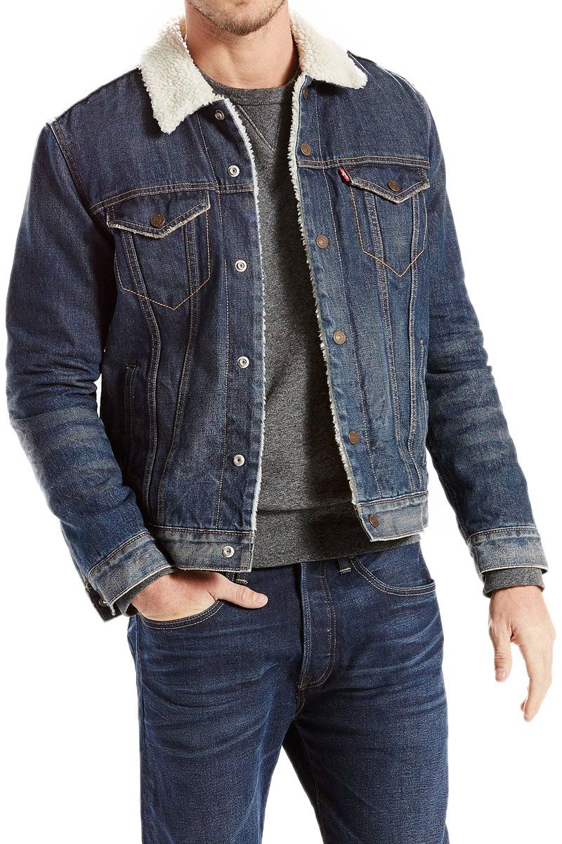 Veste LEVIS SHERPA Lucky town - IMAJEANS.FR