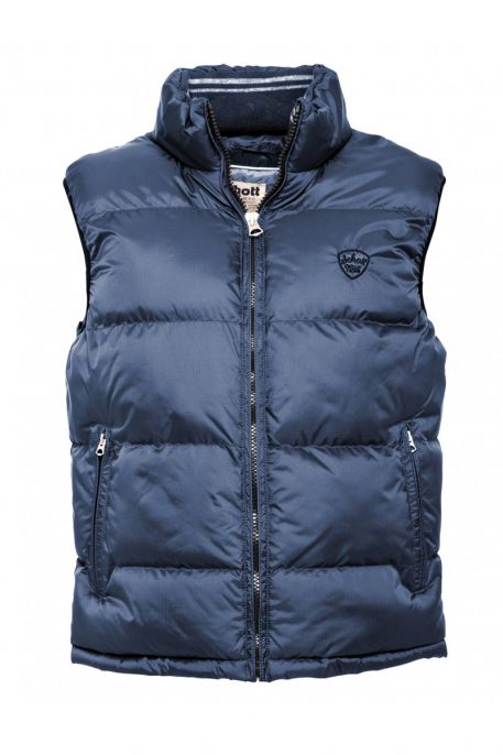 SCHOTT BLOUSON SANS MANCHES 2108 V Navy 