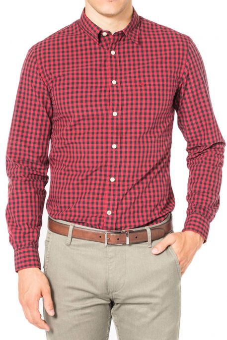 Chemise DOCKERS LAUNDERED Rio red