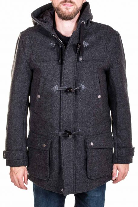 Dufflecoat Schott Warren Anthracite