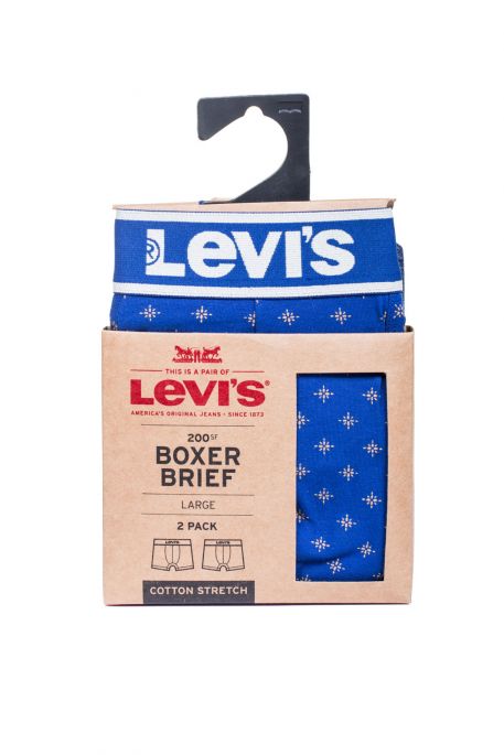 Boxer LEVIS BRIEFS Mazarine blue (pack x2)