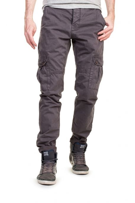 PANTALON JAPAN RAGS CRUZ Grun metal