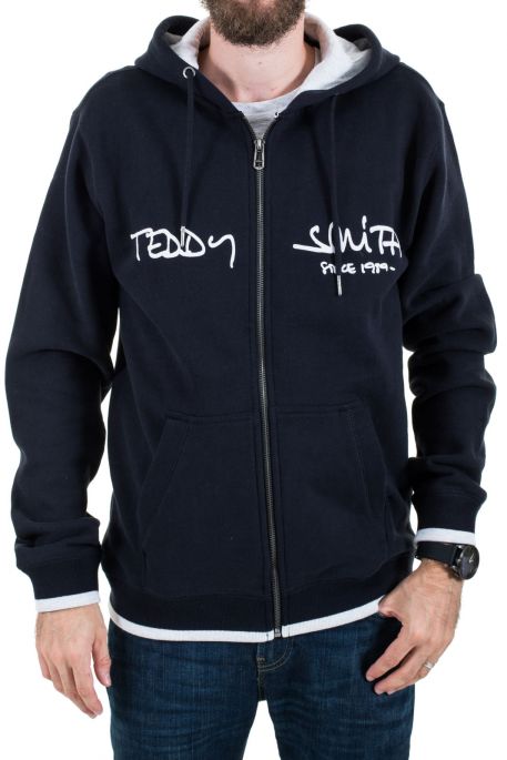 Sweat TEDDY SMITH GICLAIS HOODY Dark Navy 