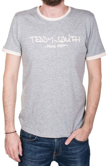 Tee-shirt TEDDY SMITH TICLASS 3 Middle grey melange