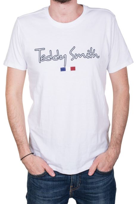 Tee-shirt TEDDY SMITH TEVEN Blanc
