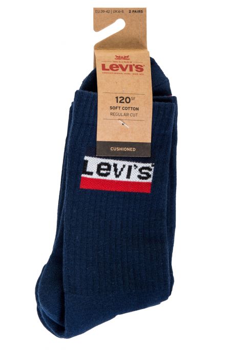 Chaussettes LEVIS® 120 SF 2 PACK Dark blue