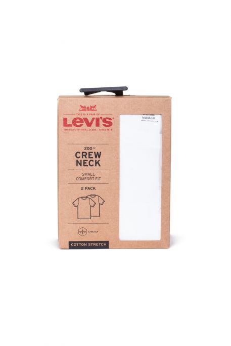 Tee-shirt LEVIS CREW NECK White ( pack X2 )