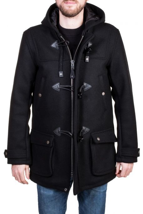 Dufflecoat SCHOTT WARREN Noir