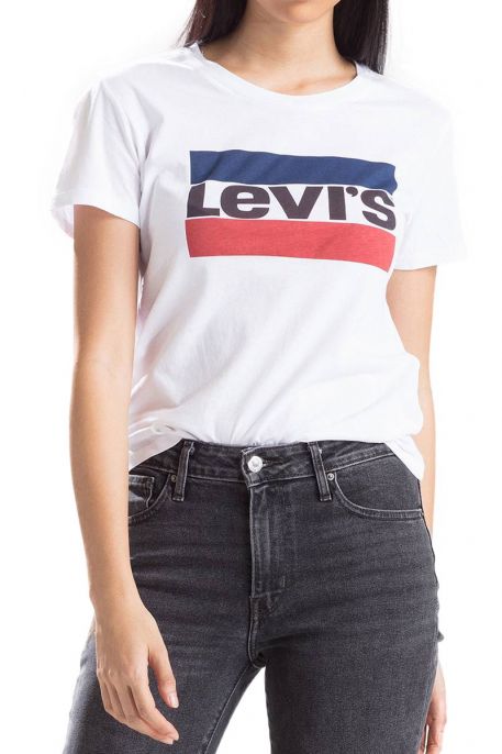 Tee-shirt LEVIS PERFECT GRAPHIC Sportswear logo white