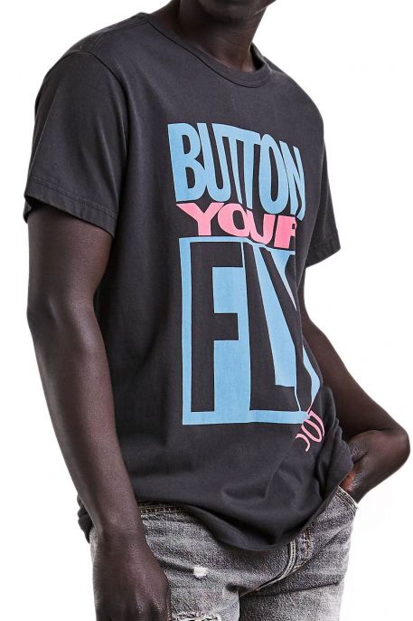 Tee-shirt LEVIS BUTTON YOUR FLY Black