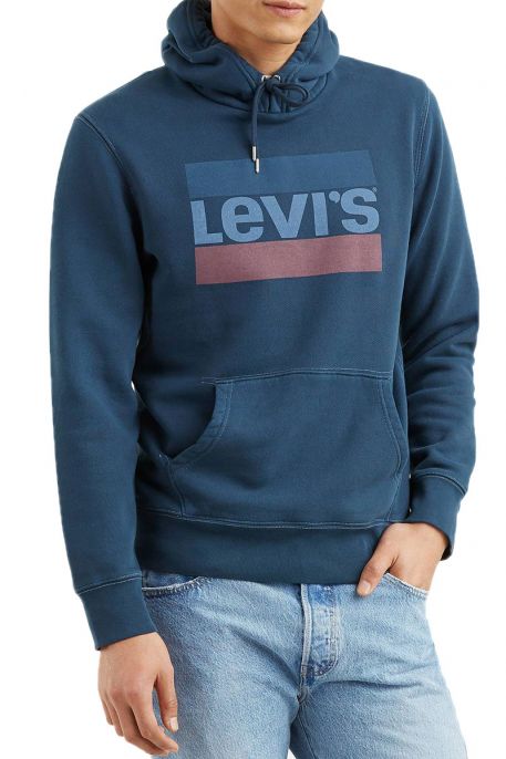 Sweat LEVIS GRAPHIC Sportswear blue 