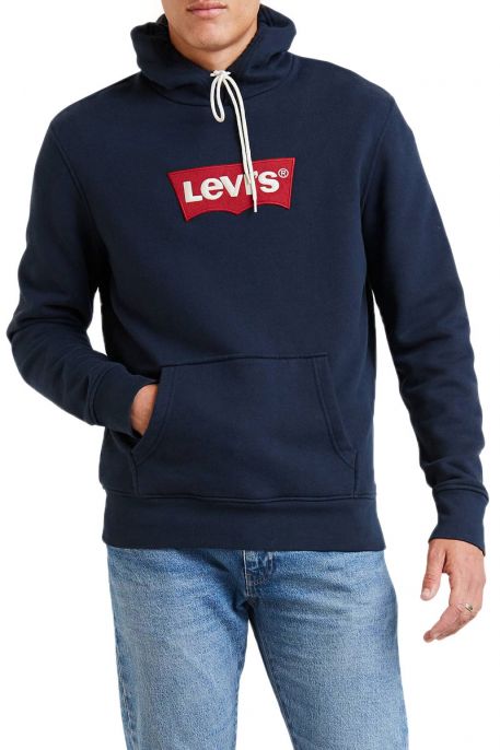 Sweat LEVIS MODERN HOODIE Sky captain