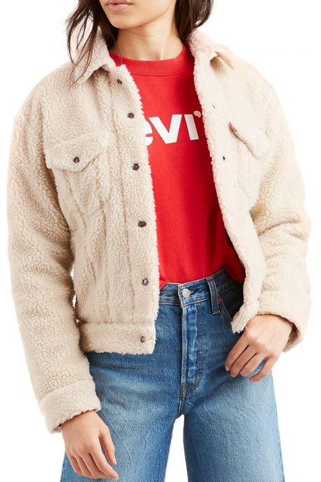 Veste LEVIS SHERPA Cloud cream