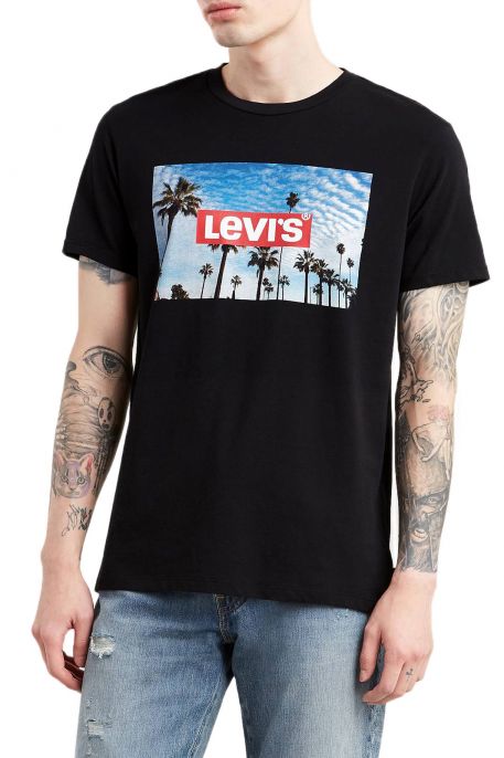 Tee-shirt LEVIS GRAPHIC Mineral black