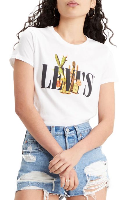 Tee-shirt LEVIS PERFECT Cactus White