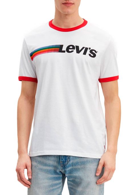 Tee-shirt LEVIS RINGER HOUSEMARK White