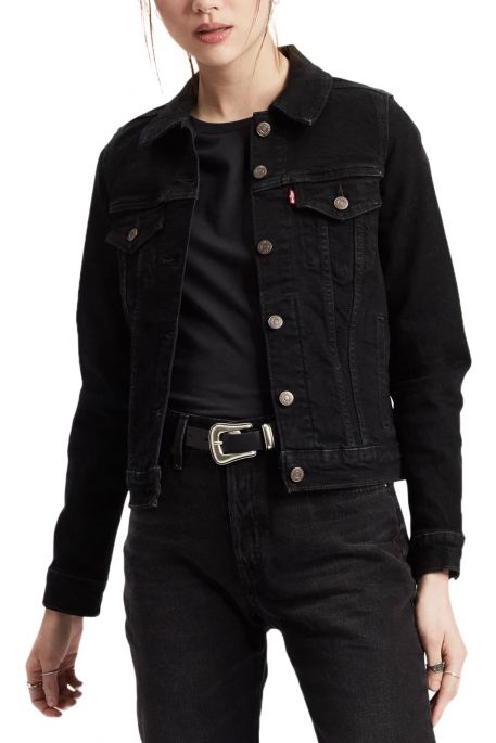 Blouson en jean LEVIS ORIGINAL TRUCKER Black Rose